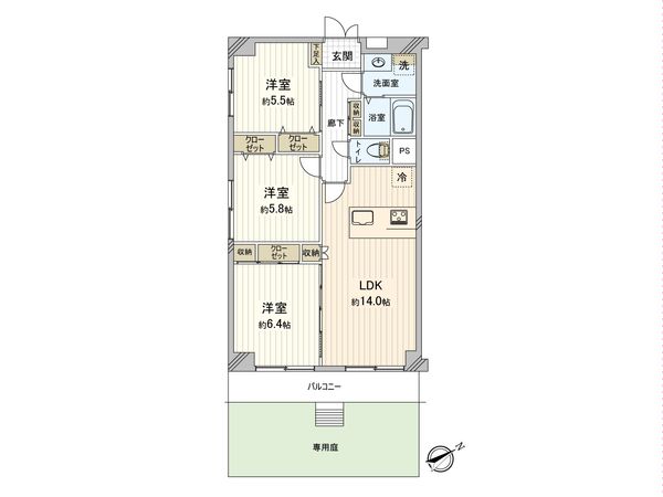 間取図(平面図)