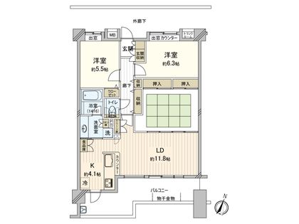 間取図(平面図)