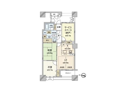 間取図(平面図)