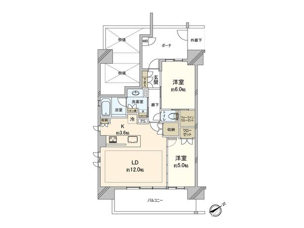 クレアホームズ武蔵浦和プレミアフォート 間取図(平面図) クレアホームズ武蔵浦和プレミアフォート 間取図(平面図)