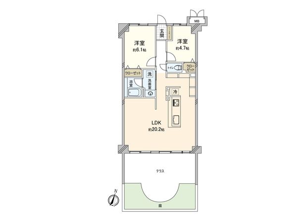 間取図(平面図)