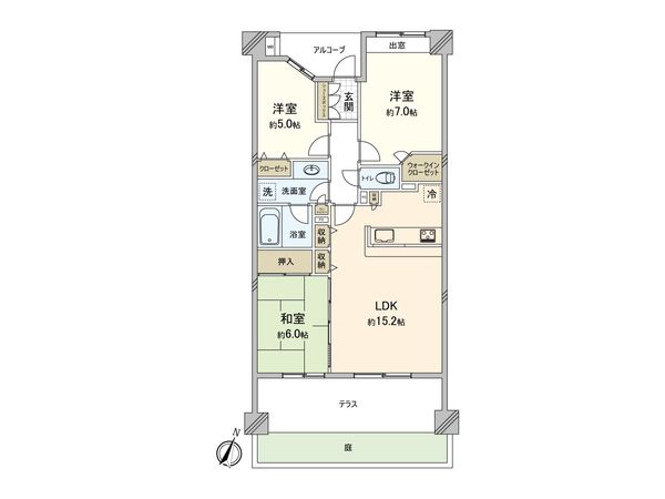 間取図(平面図)