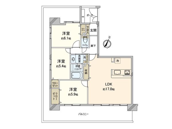 間取図(平面図)