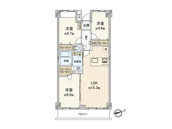 間取図(平面図)