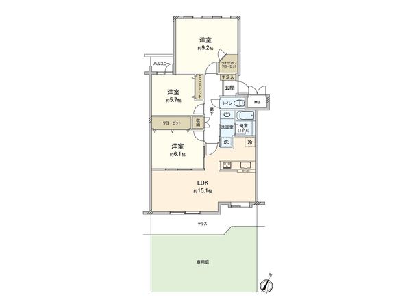 間取図(平面図)