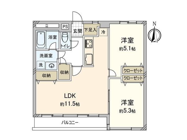 間取図(平面図)