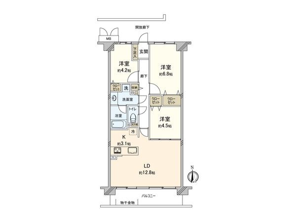 ソフィア戸田 間取図(平面図) 間取図(平面図)