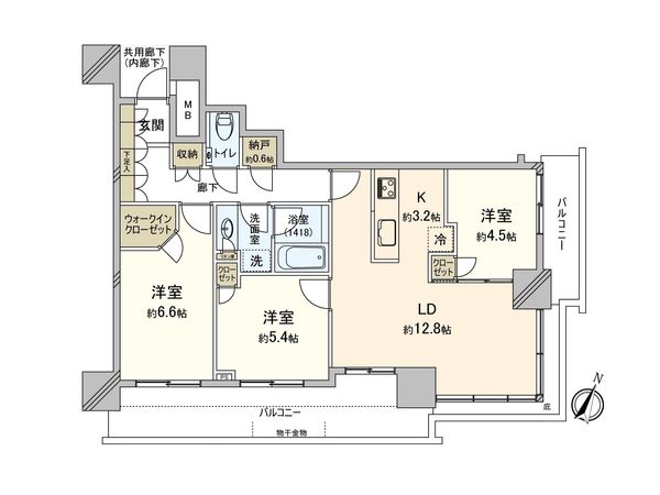 間取図(平面図)