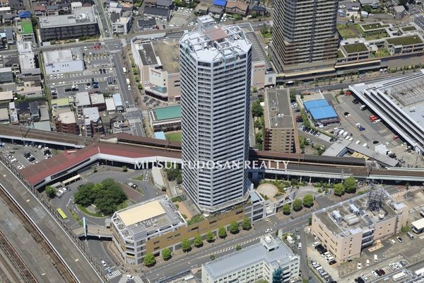 ライブタワー武蔵浦和 航空写真
