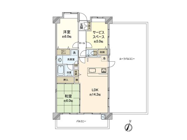 日神パレステージ中浦和ウインフォート 間取図(平面図) 日神パレステージ中浦和ウインフォート 間取図(平面図)