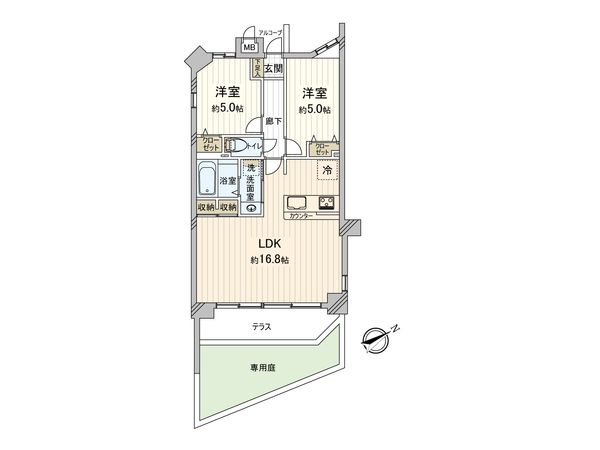 間取図(平面図)