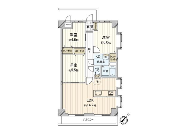 間取図(平面図)