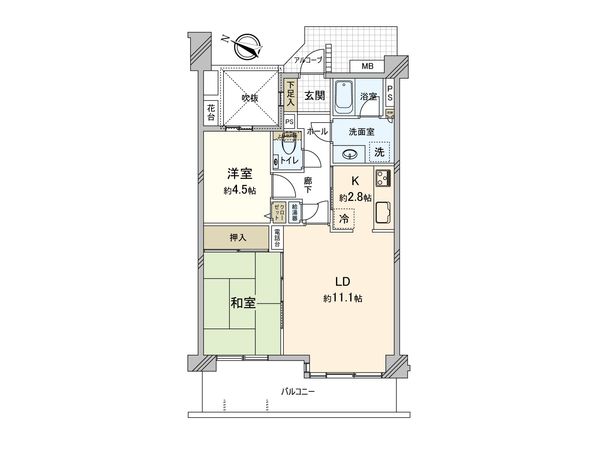 間取図(平面図)
