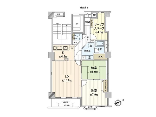 間取図(平面図)