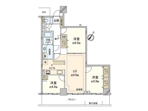 間取図(平面図)
