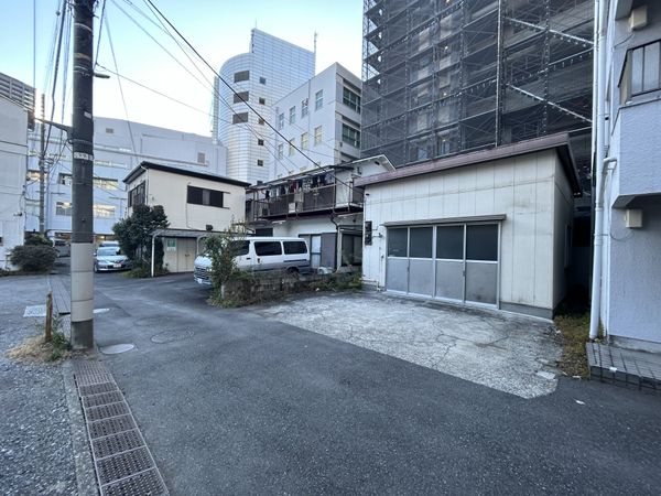港区芝2丁目借地権付き戸建 外観