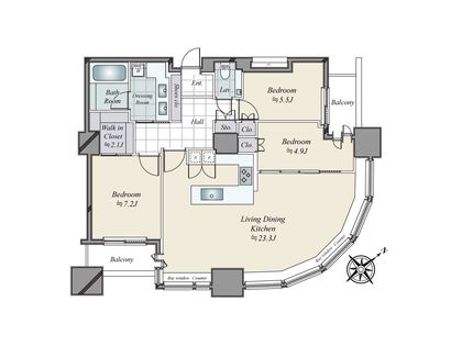 間取図(平面図) 間取図(平面図)