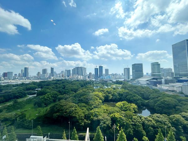 東京ツインパークス ライトウイング 眺望