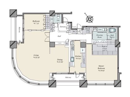 間取図(平面図)