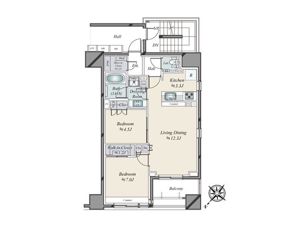 間取図(平面図)