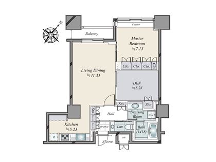 間取図(平面図)