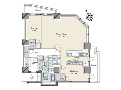 間取図(平面図)