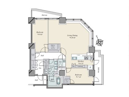 間取図(平面図)