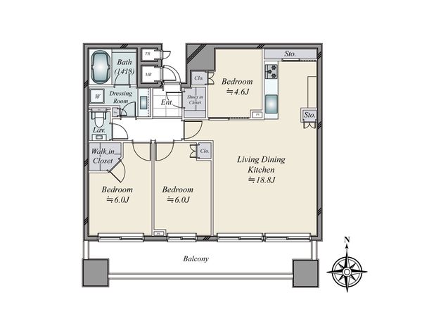 間取図(平面図)