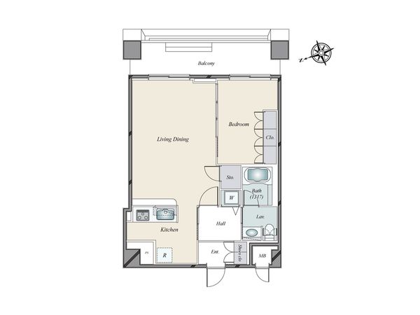 虎ノ門法曹ビル 間取図(平面図)