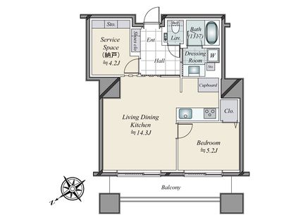 間取図(平面図)