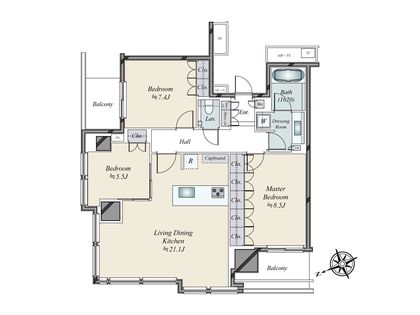 間取図(平面図)
