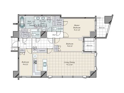 間取図(平面図)