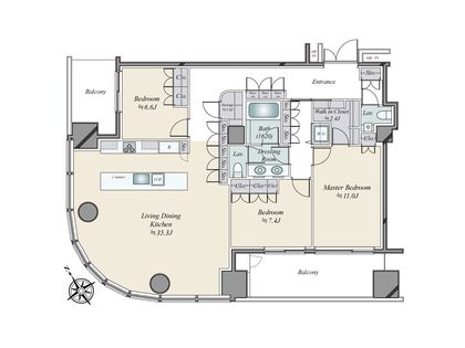 間取図(平面図)