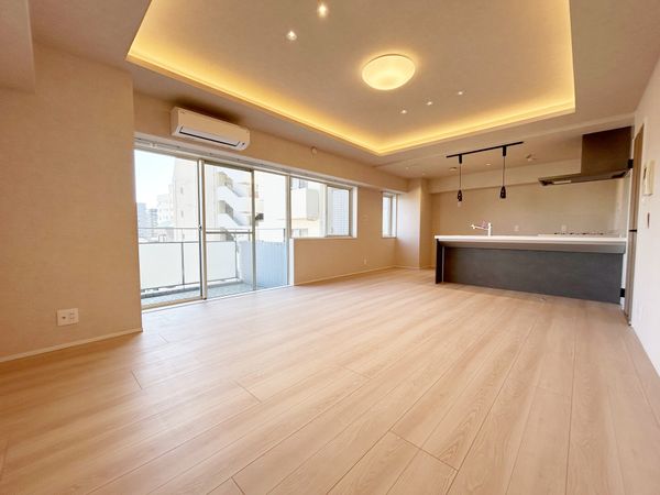 グランドシティ白山 リビング