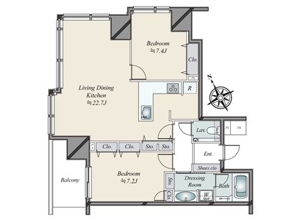 間取図(平面図)