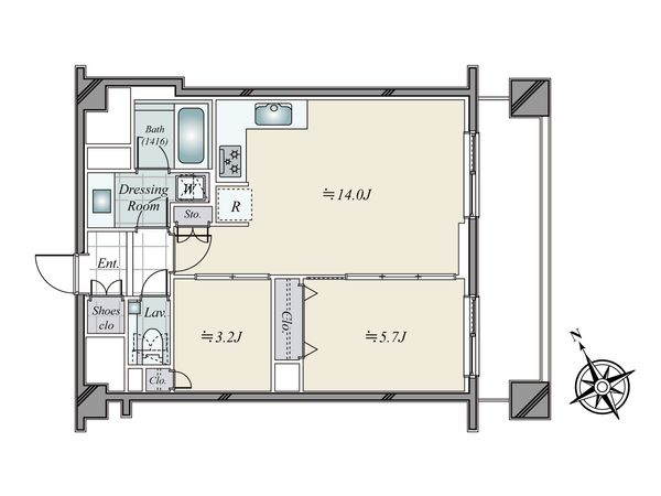 虎ノ門法曹ビル 間取図(平面図) 間取図(平面図)