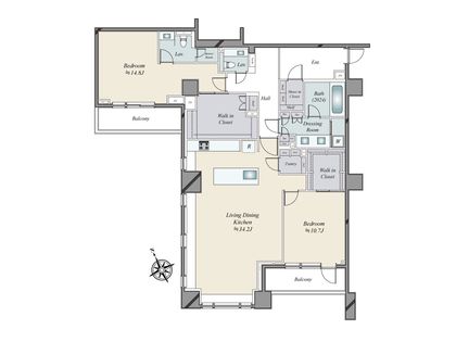 間取図(平面図)