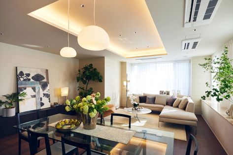 麻布台パークハウス リビング