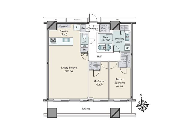 WORLD TOWER RESIDENCE 間取図(平面図) WORLD TOWER RESIDENCE 間取図(平面図)
