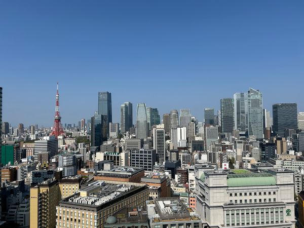東京ツインパークス ライトウィング 眺望