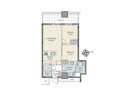間取図(平面図)