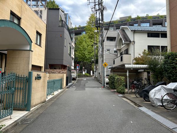 前面道路含む外観