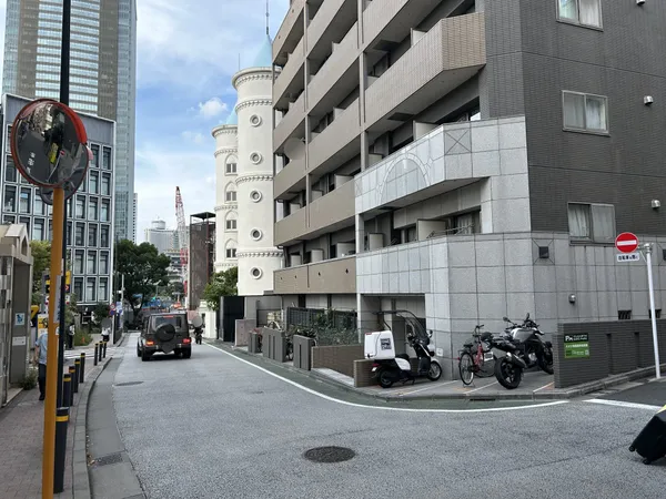 前面道路