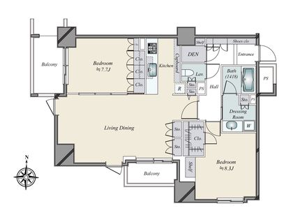 間取図(平面図)