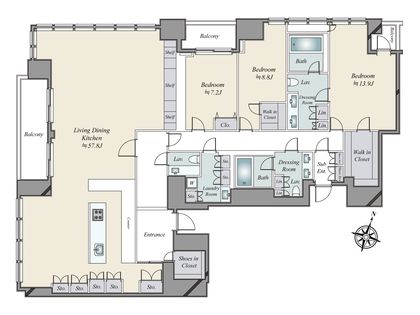 間取図(平面図)