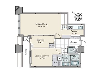 間取図(平面図)