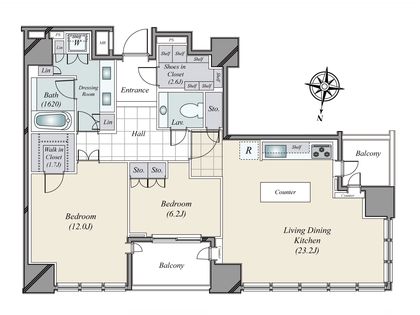 間取図(平面図)