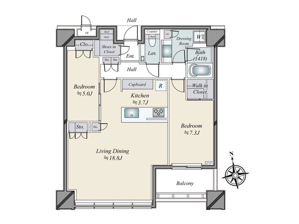 間取図(平面図)