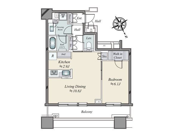 Brillia Towers目黒 サウスレジデンス 間取図(平面図) 間取図(平面図)