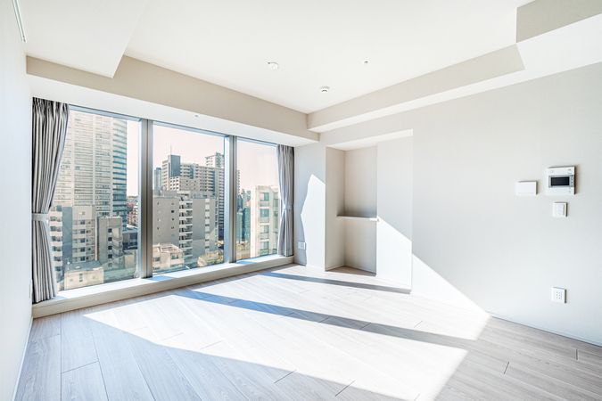 白金ザ・スカイ 西棟 リビング